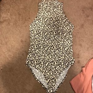 leopard body suit